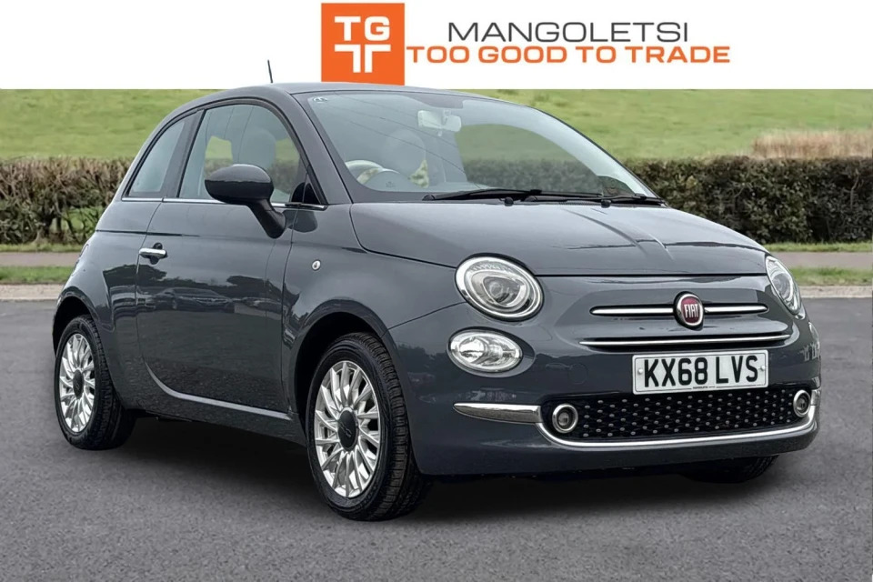 Fiat 500 1.2 Lounge Euro 6 Ss Grey