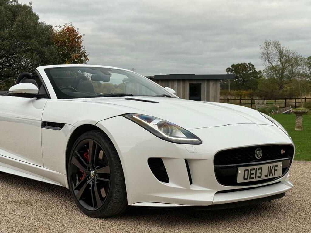 Jaguar F-Type 5.0 V8 S Euro 5 Ss White #5