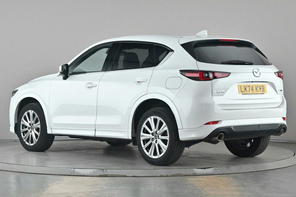 Mazda CX-5 2.5 E Skyactiv G Mhev Takumi Suv 4 White #4