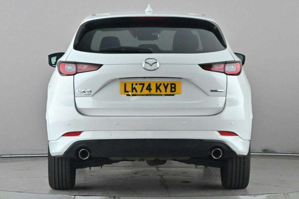 Mazda CX-5 2.5 E Skyactiv G Mhev Takumi Suv 4 White #5