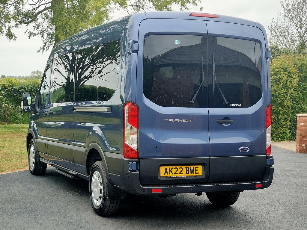 Ford Transit Custom 410 Ecoblue Trend Blue #4