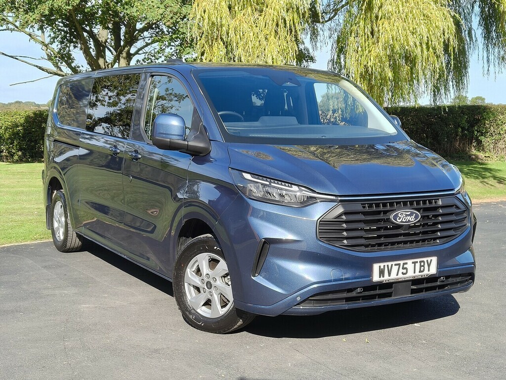 Ford Transit Custom 320 Ecoblue Limited Blue #2