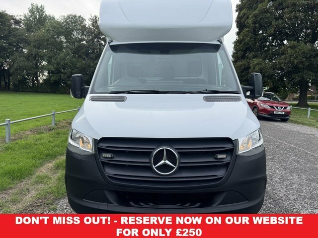 Mercedes-Benz Sprinter 2.0 315Cdi 3.5T. Lwb 4.2M. Curtainside Large Tail KS22UFU White #4