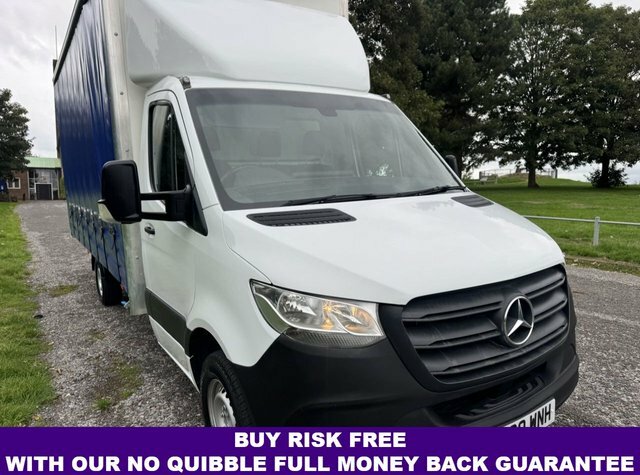 Mercedes-Benz Sprinter 2.1 314Cdi Lwb 3.5T. New 5.2M 17Ft Curtainside B White #4