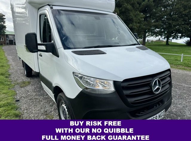 Mercedes-Benz Sprinter 2.1 314Cdi 3.5T. Lwb 4.2M X 2.5M Int. Height Curta White #4