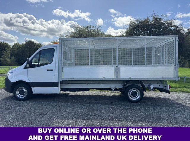Mercedes-Benz Sprinter 2.0 315 Cdi 3.5T. Caged Tipper New Build Body Euro White #6