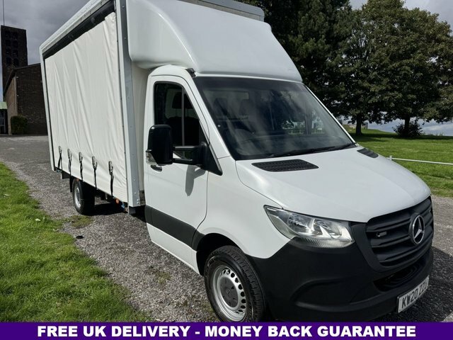 Mercedes-Benz Sprinter 2.1 316Cdi 3.5T. Lwb 4.2M Curtainside Tail Lift Eu White