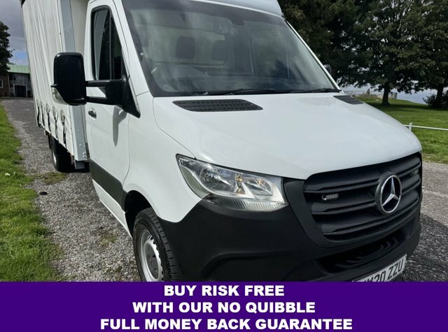 Mercedes-Benz Sprinter 2.1 316Cdi 3.5T. Lwb 4.2M Curtainside Tail Lift Eu White #4