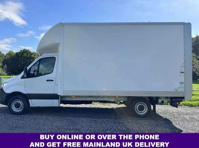 Mercedes-Benz Sprinter 2.0 315Cdi Lwb 3.5T. 4.2M. Luton Large Tail Lift E White #5
