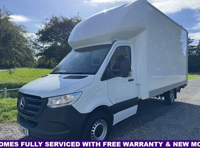 Mercedes-Benz Sprinter 2.0 315Cdi Lwb 3.5T. 4.2M. Luton Large Tail Lift E White #4