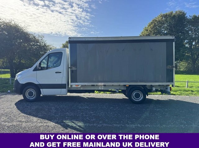 Mercedes-Benz Sprinter 2.0 315Cdi 3.5T. Slide Side Curtainside L3 Euro 6 White #3