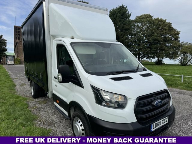 Ford Transit Custom 2.0 350 3.5T. 4.2M Curtainside X 2.4M Internal Hei White #2