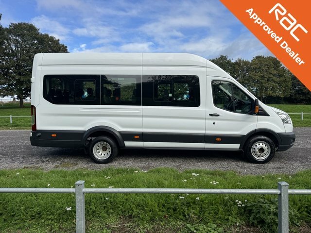 Ford Transit Custom 2.2Tdci 460 Trend 17 Seater Minibus L4 H3 Air Con White #4