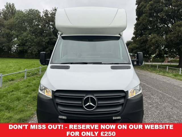 Mercedes-Benz Sprinter 2.0 315Cdi 3.5T. Lwb 4.2M. Luton Large Tail Lift E White #3
