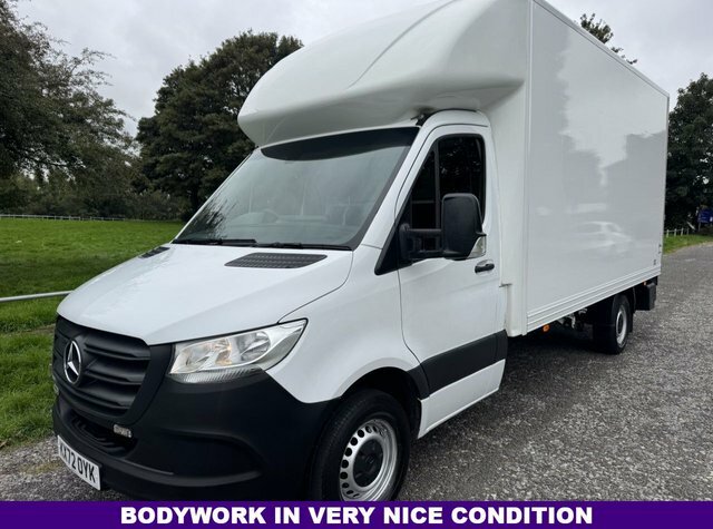 Mercedes-Benz Sprinter 2.0 315Cdi 3.5T. Lwb 4.2M. Luton Large Tail Lift E White #4