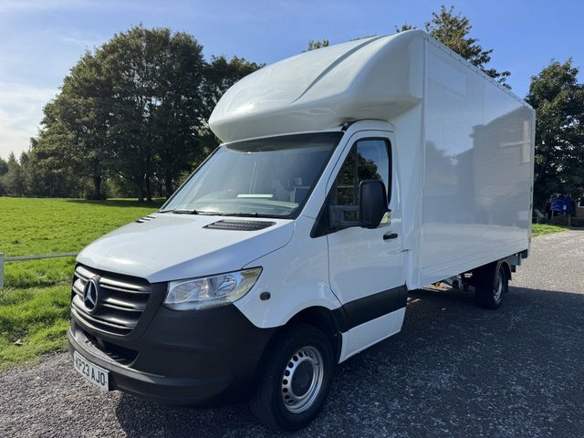 Mercedes-Benz Sprinter 2.0 315Cdi 3.5T Luton Van Body Large Tail Lift Eur White #3