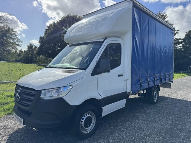 Mercedes-Benz Sprinter 2.0 315Cdi 3.5T. Lwb 4.2M X 2.4M Int. Height Curta White #3