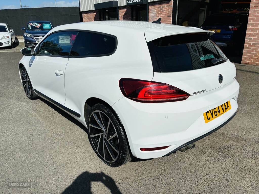 Volkswagen Scirocco 2.0 Tdi Bluemotion Tech Gt White #6