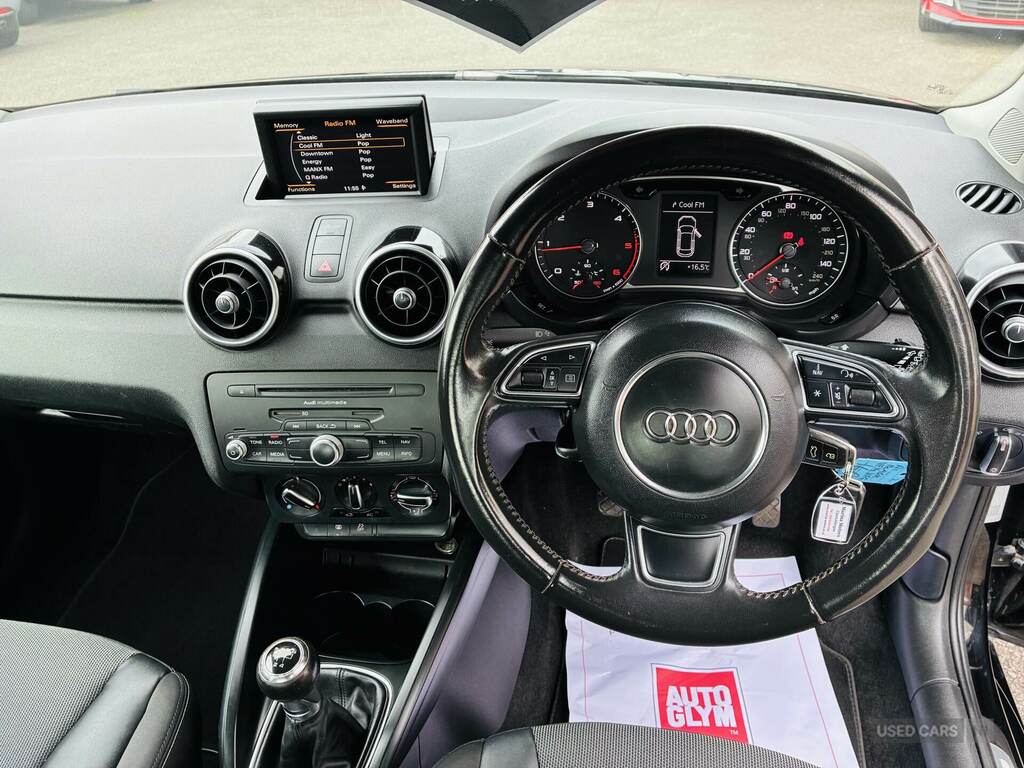 Audi A1 Hatchback 1.6 Tdi Sport Sportback Euro 5 Ss Blue #9