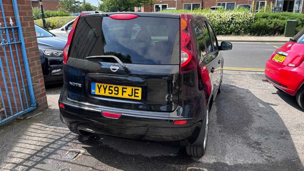 Nissan Note 1.6 N-tec Fsh 13 Services 1 Owner From New Ver Black #6