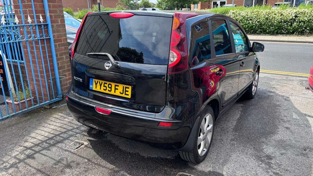 Nissan Note 1.6 N-tec Fsh 13 Services 1 Owner From New Ver Black #4