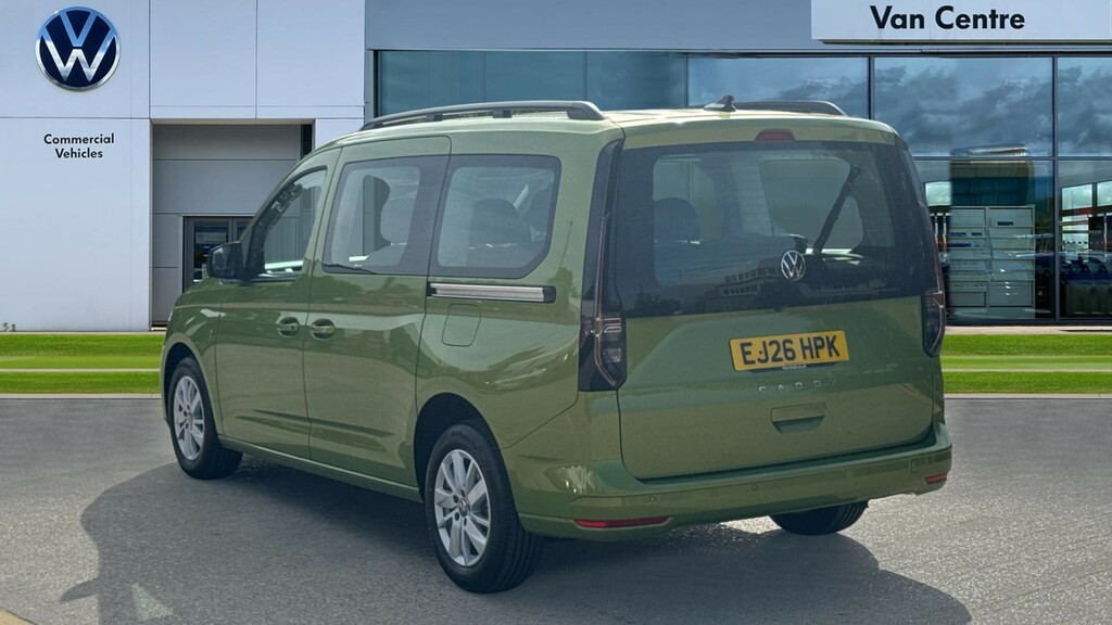 Volkswagen Caddy Maxi Life C20 Caddy Life Maxi 122 Ps 2.0 Tdi 7Sp Dsg Green #3