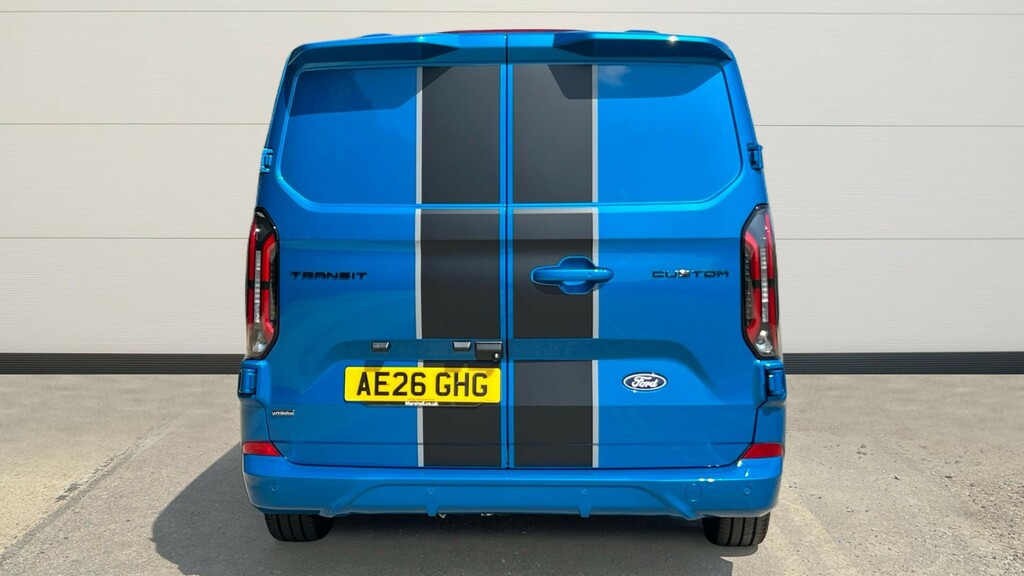 Ford Transit Custom Transit Custom 2.5 Phev 232Ps H1 Van Sport Blue #4