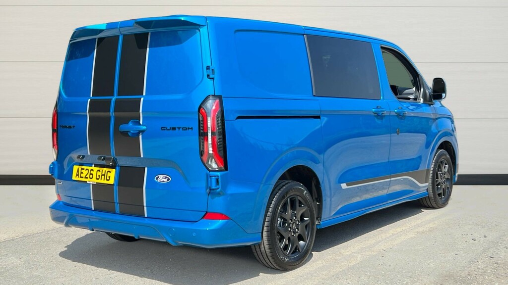 Ford Transit Custom Transit Custom 2.5 Phev 232Ps H1 Van Sport Blue #3