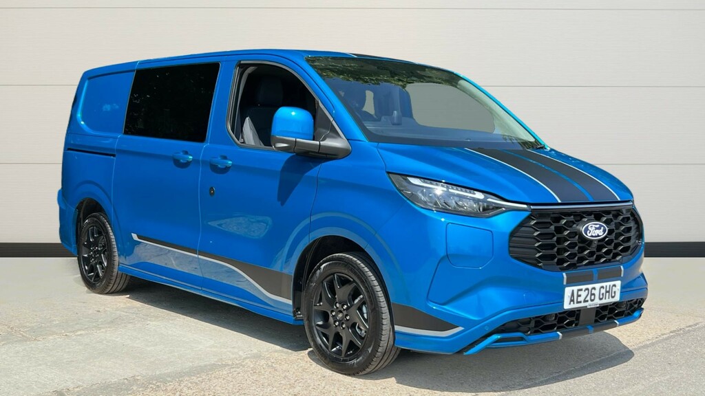 Ford Transit Custom Transit Custom 2.5 Phev 232Ps H1 Van Sport Blue