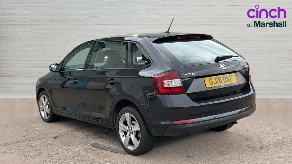 Skoda Rapid Spaceback Rapid Spaceback 1.0 Tsi 95 Se Tech Dsg Black #5