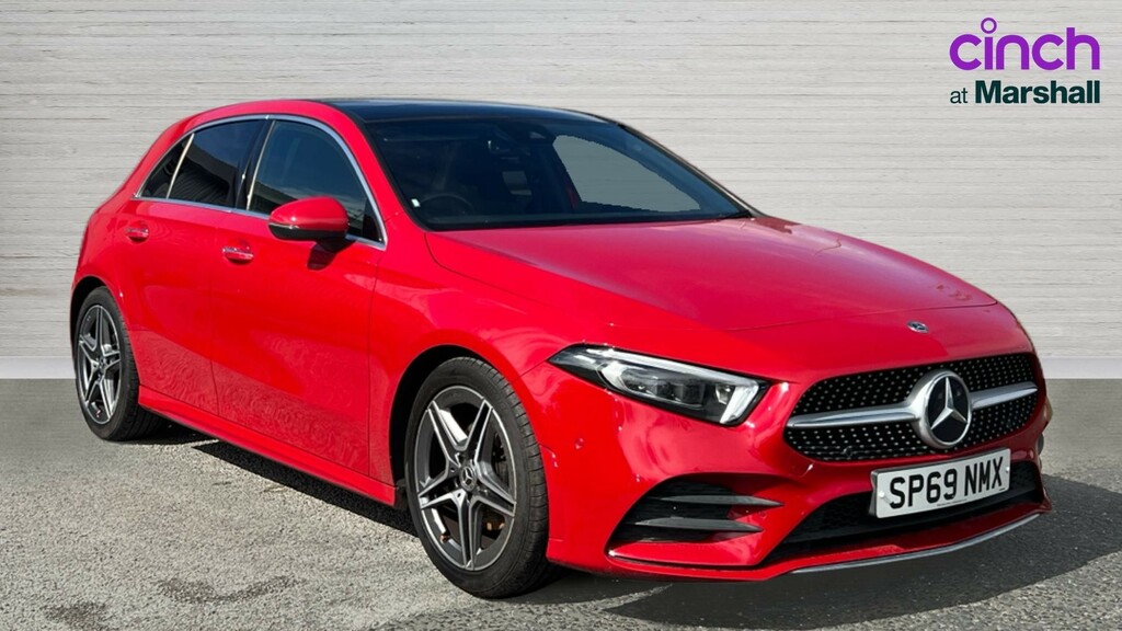 Mercedes-Benz A Class A Class A180 Amg Line Premium Plus Red