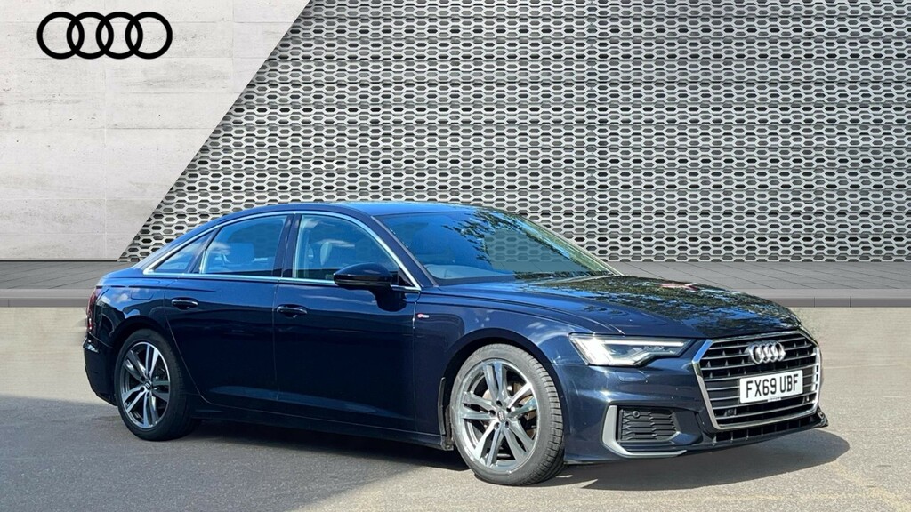 Audi A6 Saloon A6 40 Tdi S Line S Tronic Blue