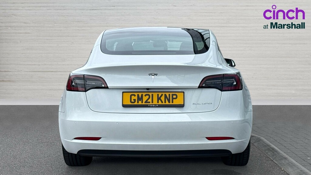 Tesla Model 3 Model 3 Long Range Awd White #4