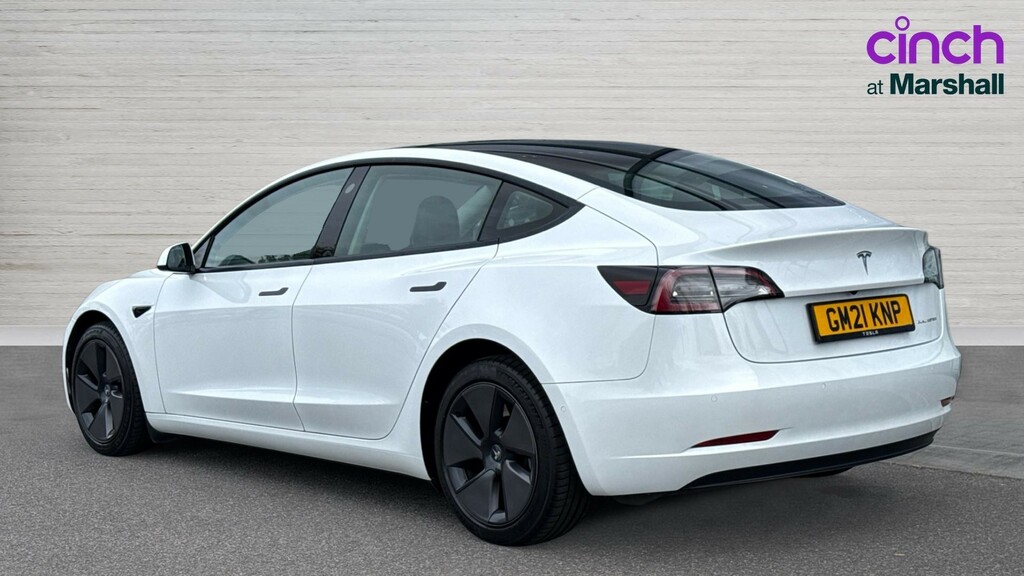 Tesla Model 3 Model 3 Long Range Awd White #5