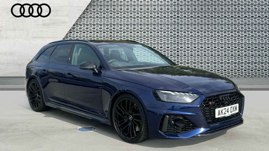 Audi RS4 Rs4 Rs 4 Tfsi Quattro Carbon Black Tiptronic Blue