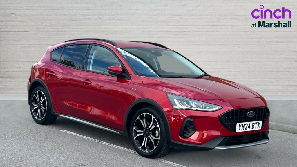 Ford Focus Focus 1.0 Ecoboost Hybrid Mhev 155 Active X Au Red