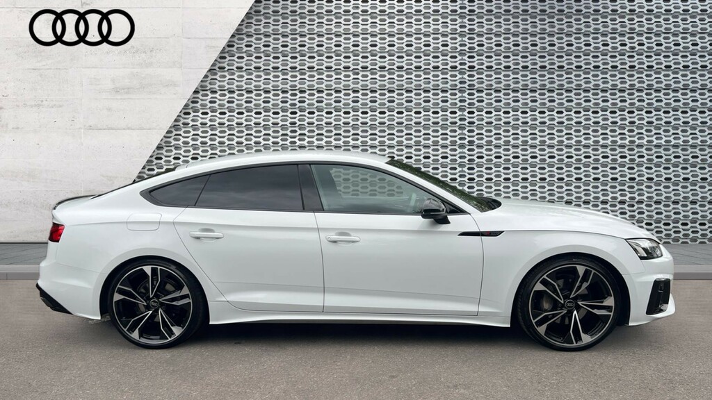 Audi A5 A5 40 Tfsi 204 Black Edition S Tronic White #4