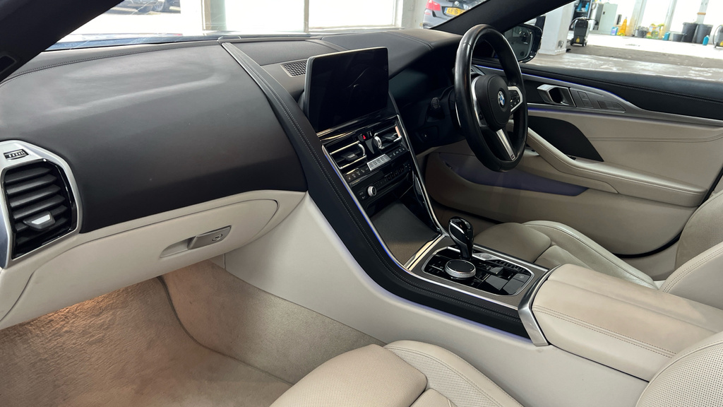 BMW 8 Series 8 Series 840I M Sport Blue #4