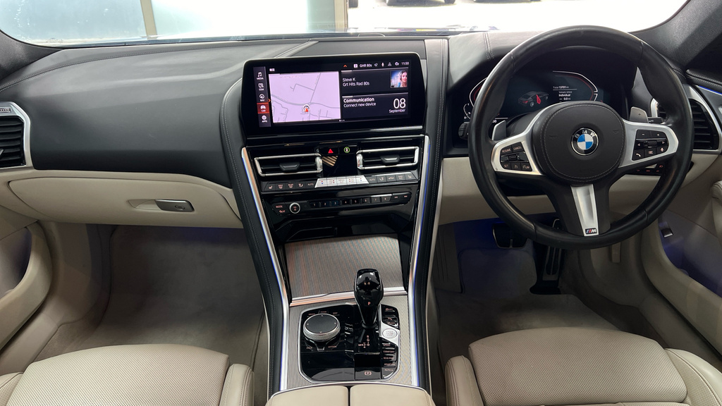 BMW 8 Series 8 Series 840I M Sport Blue #5