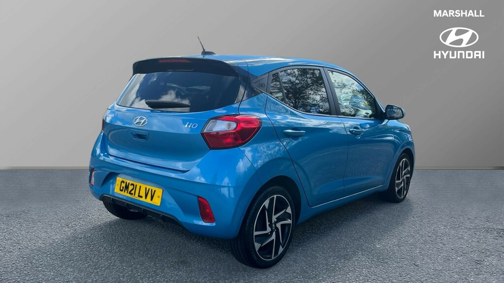 Hyundai I10 I10 1.2 Mpi Premium Blue #3