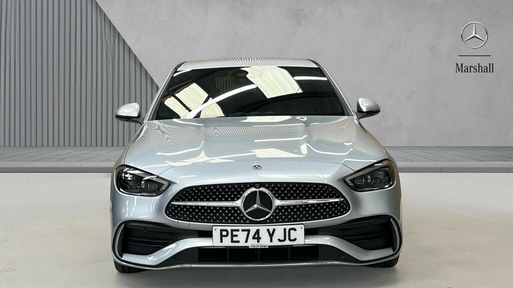 Mercedes-Benz C Class C Class C220d Amg Line Premium Pan Roof 9G-t Silver #6