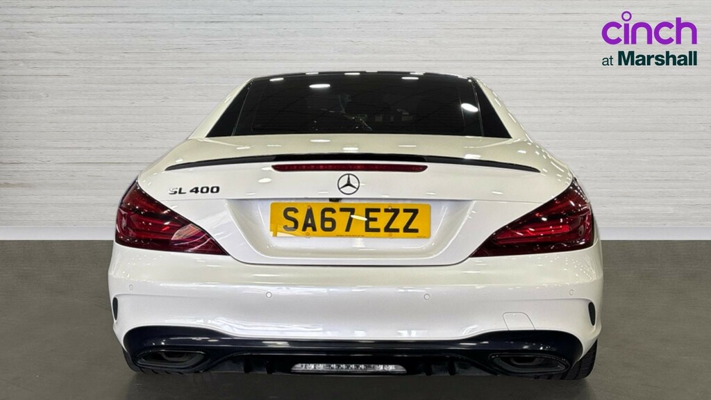 Mercedes-Benz SL Class Sl Class Sl 400 Amg Line 9G-tronic White #4