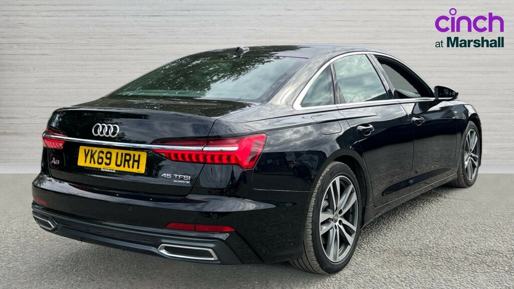Audi A6 Saloon A6 45 Tfsi Quattro S Line S Tronic Black #3