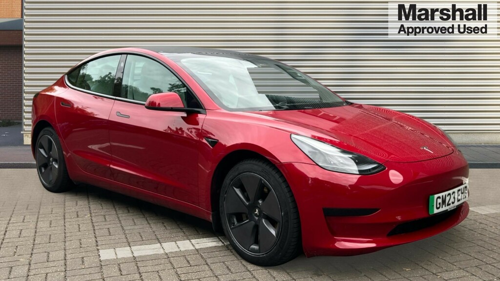 Tesla Model 3 Model 3 Rwd Red