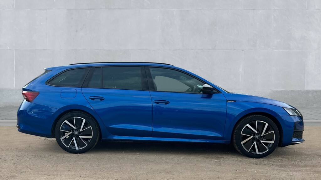 Skoda Octavia Octavia 1.5 Tsi 150 Sportline Blue #4