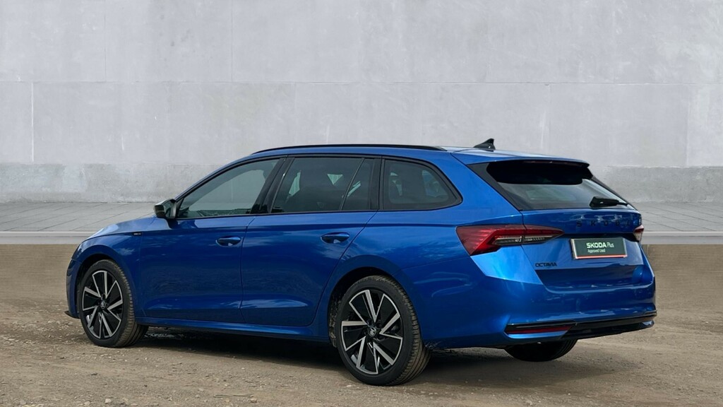 Skoda Octavia Octavia 1.5 Tsi 150 Sportline Blue #3