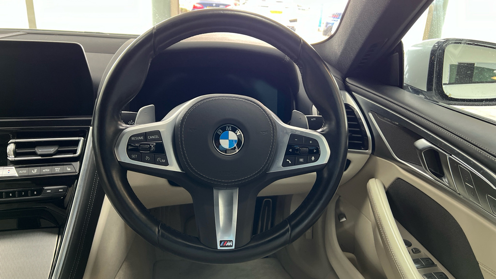 BMW 8 Series 8 Series 840I M Sport White #5