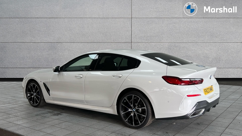 BMW 8 Series 8 Series 840I M Sport White #2