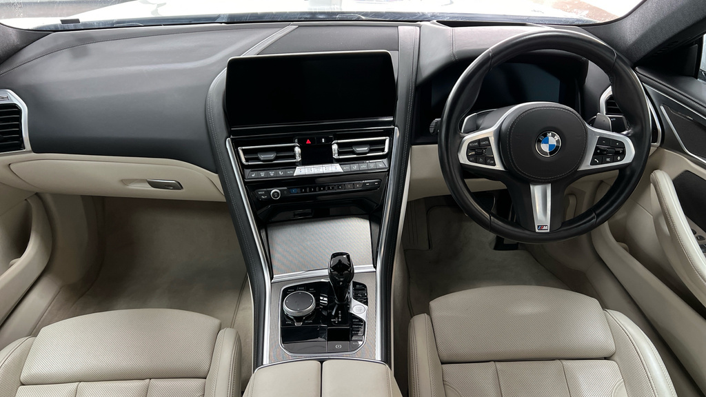 BMW 8 Series 8 Series 840I M Sport White #4