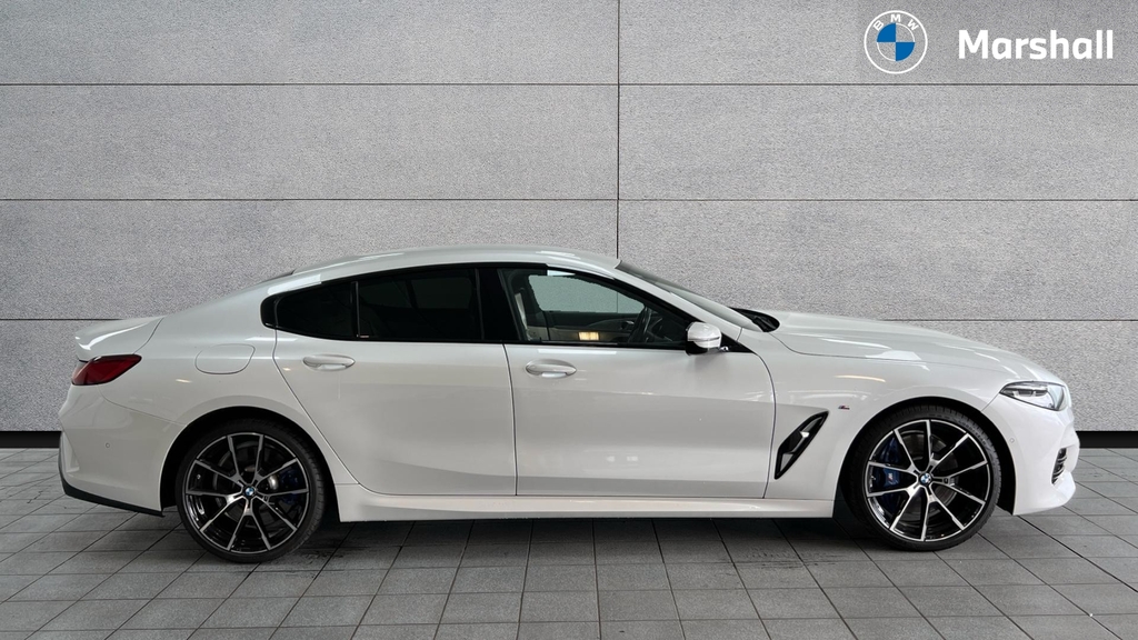 BMW 8 Series 8 Series 840I M Sport White #3